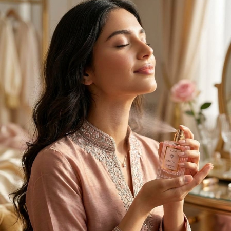 Crystal long lasting women's perfume by Suel