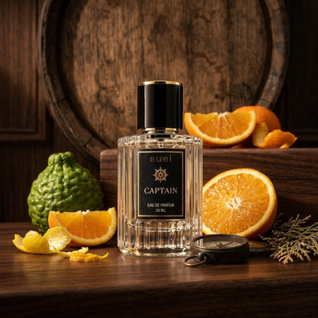 Suel Captain men's perfume bottle